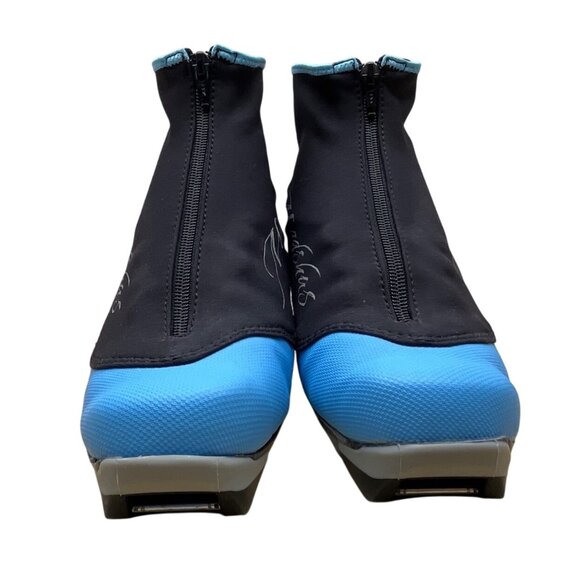 Madshus Metis RPC Womens Black & Blue Nordic Style Cross-Country Ski Boots Sz 7 - Picture 2 of 8